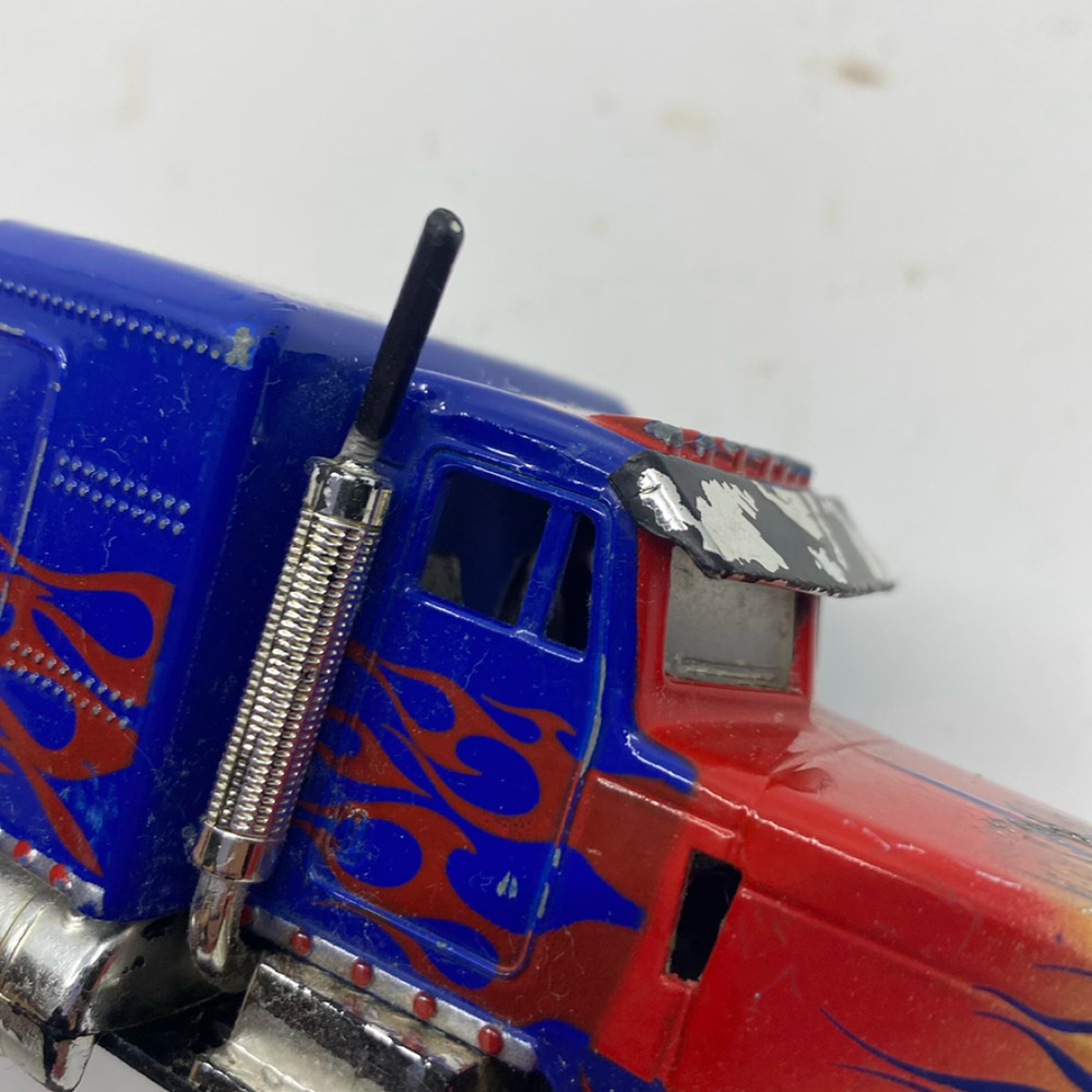 Hasbro Transformers Optimus Prime Blue Die-cast Toy Truck - Picture 8 of 8